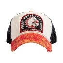 King Kerosin Speedshop trucker cap white/red
