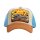 King Kerosin Street Racers mesh cap beige/light blue