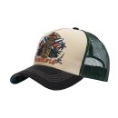 King Kerosin Honolulu mesh cap beige/olive