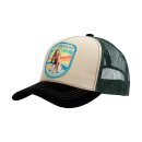 King Kerosin California mesh cap beige/olive