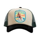 King Kerosin California mesh cap beige/olive