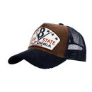 King Kerosin Motor State mesh cap brown/black