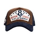 King Kerosin Motor State mesh cap brown/black