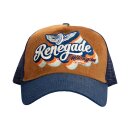 King Kerosin Renegade mesh cap blue/brown