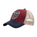 King Kerosin Speed Kings mesh cap wine red/blue