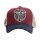 King Kerosin Speed Kings mesh cap wine red/blue