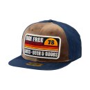 King Kerosin Ride Free trucker cap blue/brown
