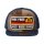 King Kerosin Ride Free trucker cap blue/brown