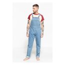 King Kerosin Dungaree jeans stonewashed