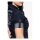 Queen Kerosin Speedway workwear dress dark blue