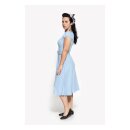 Queen Kerosin Swing Blanco Denim dress dark blue