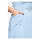 Queen Kerosin Swing Blanco Denim dress dark blue