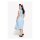 Queen Kerosin Swing Blanco Denim dress dark blue