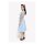 Queen Kerosin Swing Blanco Denim dress dark blue