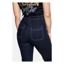 Queen Kerosin Speedway sleeveless overall dark blue