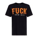 King Kerosin Fuck you all T-shirt black