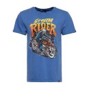 King Kerosin Storm Rider T-shirt washed air force