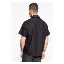 King Kerosin Pinstripes cocktail shirt black/grey