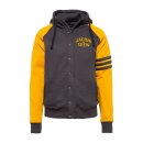 King Kerosin Racing crew jacket grey/yellow