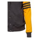 King Kerosin Racing crew jacket grey/yellow