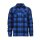 Lumberjack flannel shirt checkered blue/black