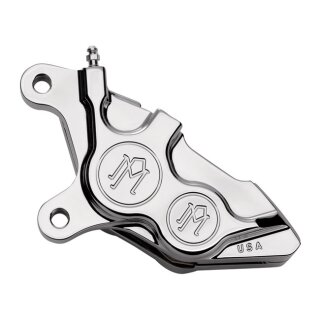 PM 4 Kolben Bremssattel chrom für Harley Dyna Sportster Softail 00-17 Gutachten