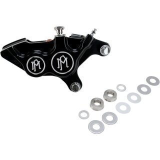 PM, 4-p 137x4B caliper. Bolt-on, 11.5" right front. Black CC