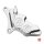 PM 4 Kolben Bremssattel vorne links poliert für Harley Dyna Softail Sporty 84-99