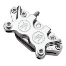 PM 4-Piston classic caliper 125X4R. Chrome