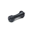 Kuryakyn, extended 1/4"-20 seat screw. Satin black