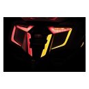 Kuryakyn, Omni LED rear fender cover. Satin black