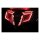 Kuryakyn, Omni LED rear fender cover. Satin black