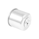 K&N oil filter chrome