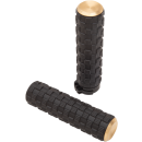 Arlen Ness, Air Trax grips. Brass end cap