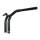 Burly, Dominator raked 1-1/4" T-bar 10â€ rise. Gloss black