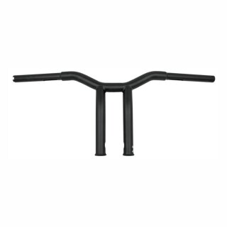 Burly, Dominator raked 1-1/4" T-bar 10â€ rise. Matte black