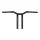 Burly, Dominator raked 1-1/4" T-bar 12â€ rise. Matte black