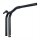 Burly, Dominator raked 1-1/4" T-bar 14â€ rise. Gloss black