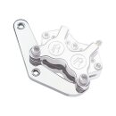 PM, caliper bracket, 11.5" front left. Polished