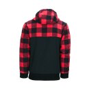 Lumbershell jacket black/red