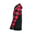 Lumbershell jacket black/red