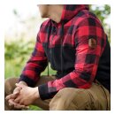 Lumbershell jacket black/red