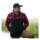 Lumbershell jacket black/red