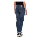 Queen Kerosin Motogear jeans light blue