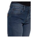 Queen Kerosin Motogear jeans light blue