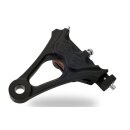 PM, 4-piston one-piece caliper/bracket, rear. Black