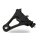 PM, 4-piston one-piece caliper/bracket, rear. Black