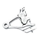 PM, 4-piston one-piece caliper/bracket, rear. Polished