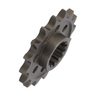 Afam, steel front sprocket. 16 teeth
