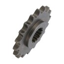 Afam, steel front sprocket. 18 teeth